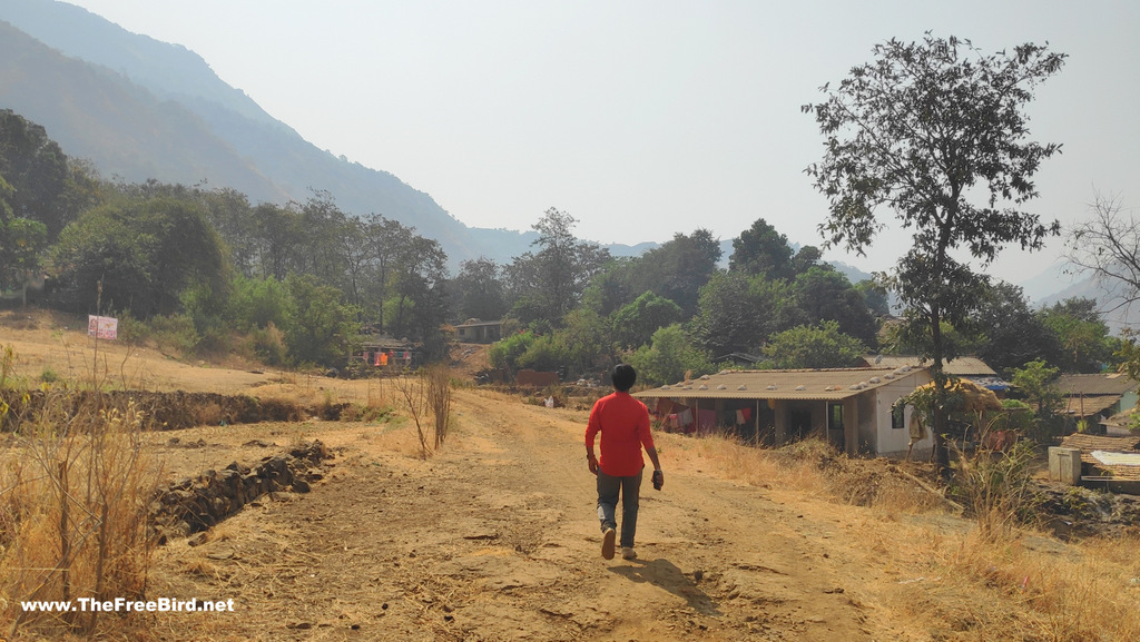 Chinchwadi village on Hashyachi Patti Trek to Matheran