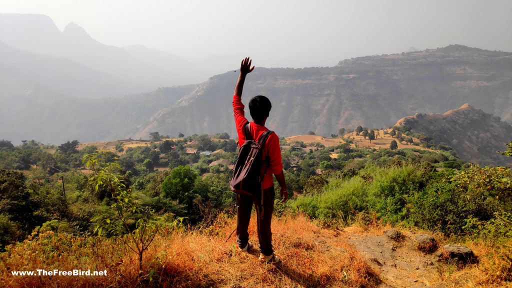 Hashyachi patti view during Malang point trek Matheran