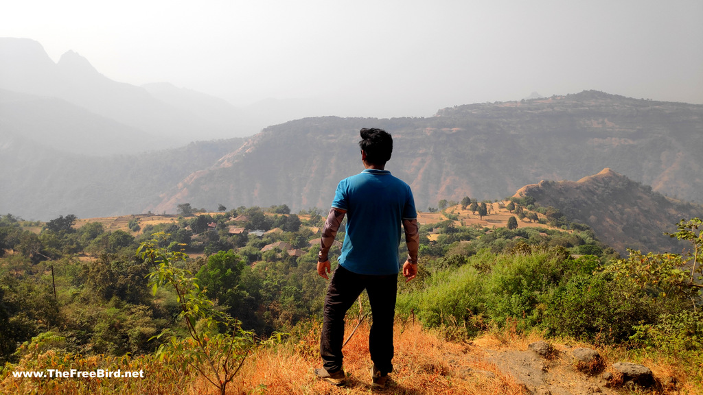 Hashyachi patti view during Louisa point trek Matheran