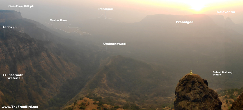 Sunset View from Louisa point Matheran