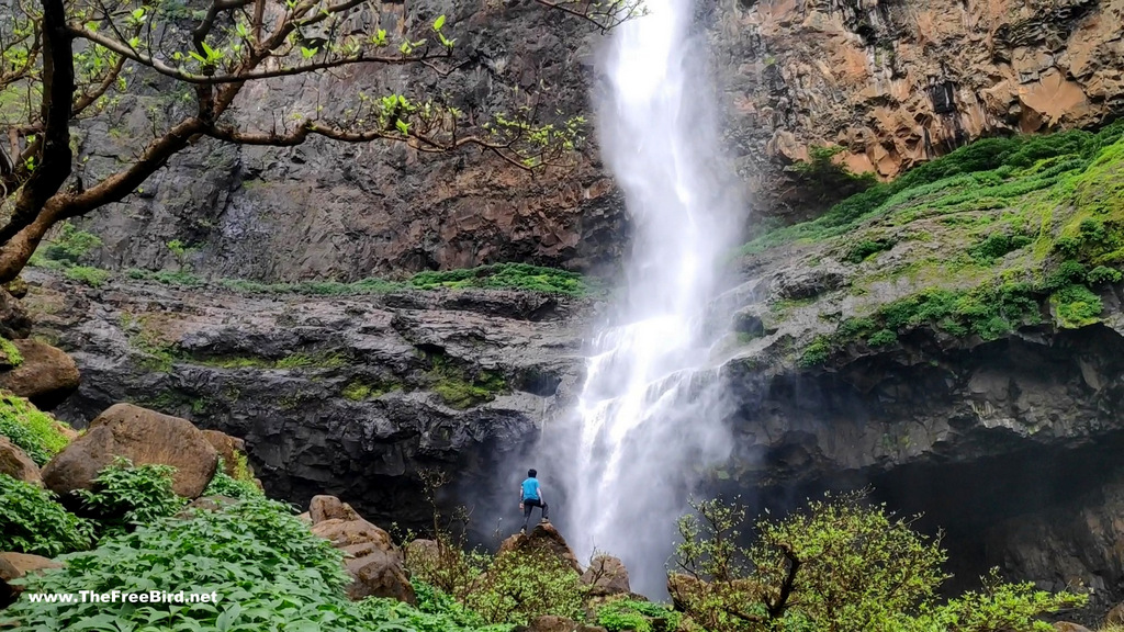Nanemachi waterfall location
