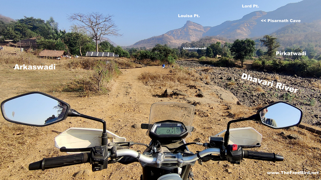 Road to Umbarnewadi for Pisarnath trek & Hashyachi Patti