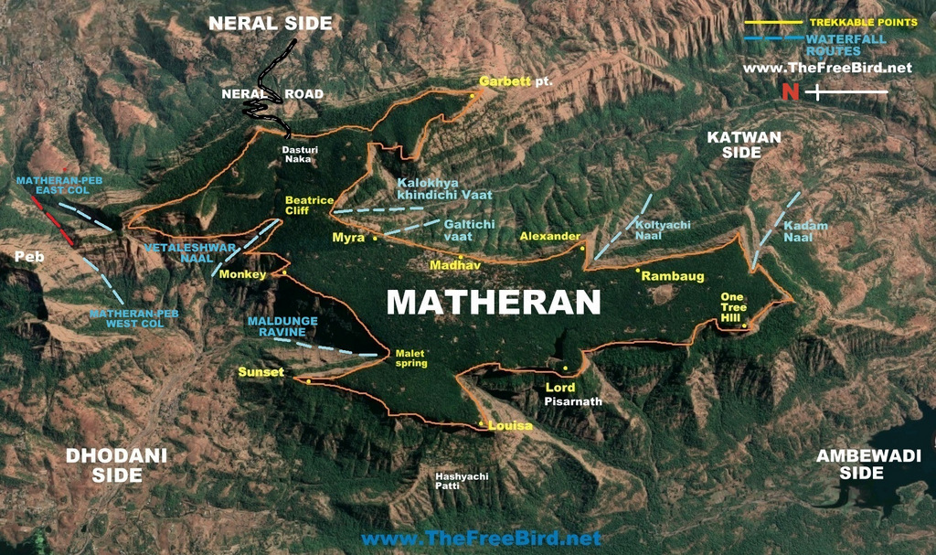 all Matheran trekking routes - All Treks to MAtheran - All Matheran treks