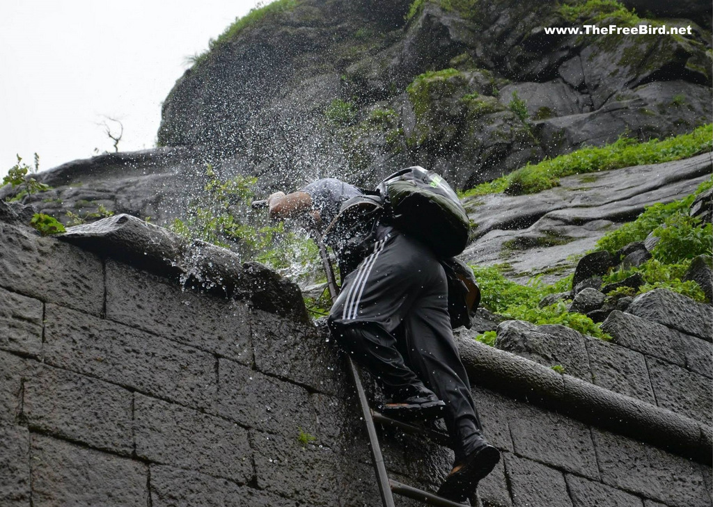 waterfall at peb ladders