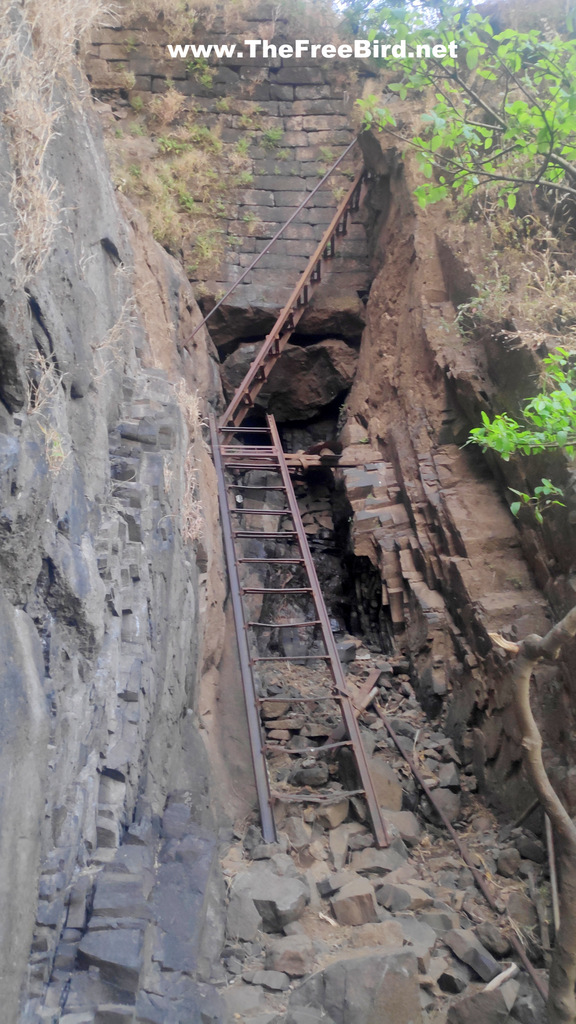 Doule ladder on Matheran Peb Trek