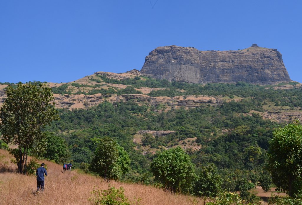 Route for harihar fort trek