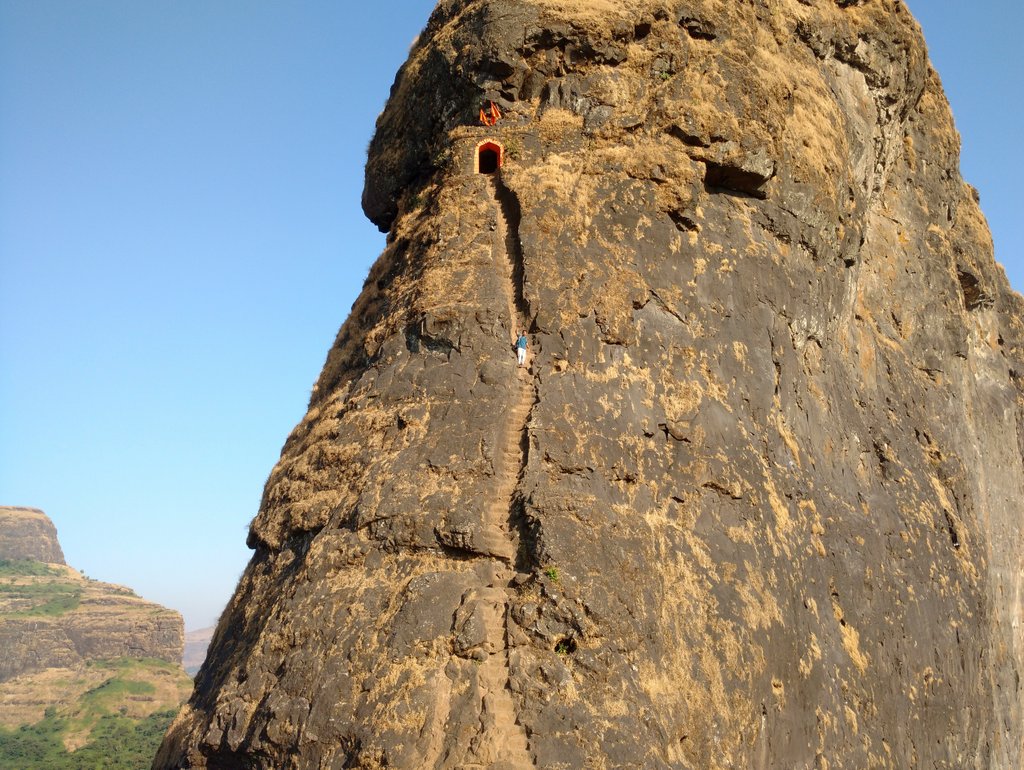 Vertical Stairs of Hairhar Fort