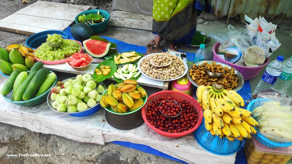 Food at Kolaba fort